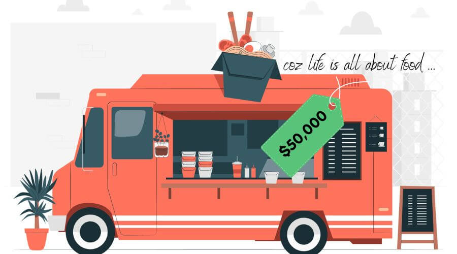 how much does a food truck cost?
