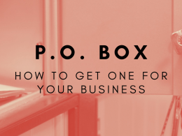 how to get a po box for a business