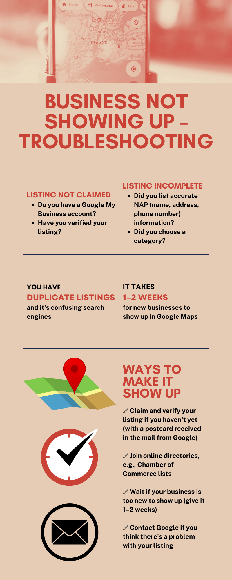 What Can I Do If Google My Business Is Not Showing My Listing?